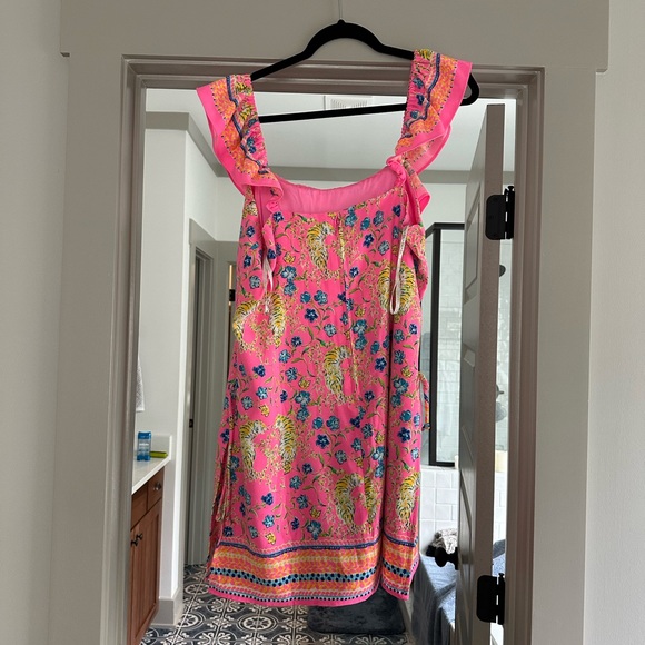 NWT Lily Pulitzer Tiger Romper size 14 - Picture 2 of 4